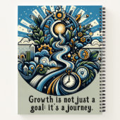 Carnet La croissance n'est pas seulement un objectif (Dos)