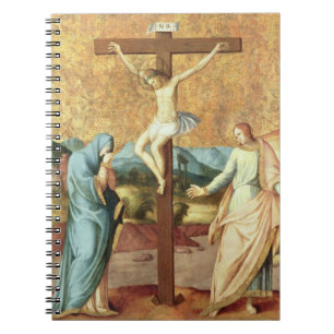 Carnet La crucifixion avec la Vierge et le St John l'Ev