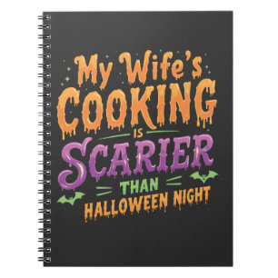 Carnet La cuisine de ma femme est plus effrayante qu'Hall