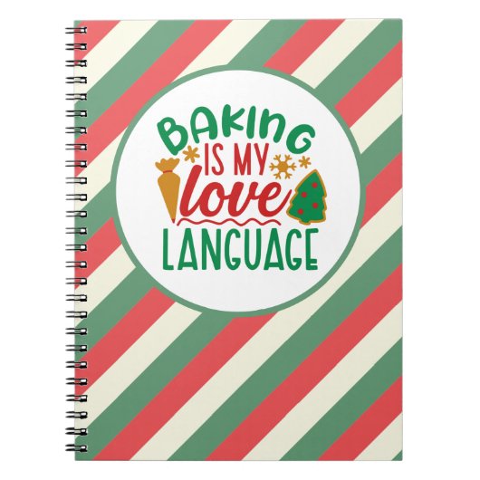 Carnet La cuisson est ma langue d'amour (Devant)
