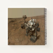 Carnet La Curiosité A Rover Sur La Surface De Mars. (Dos)
