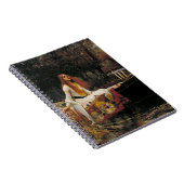 Carnet La Dame de Shalott 1888 John William Waterhouse (Côté Droit)