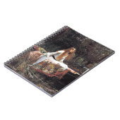 Carnet La Dame de Shalott par John W. Waterhouse (Côté gauche)