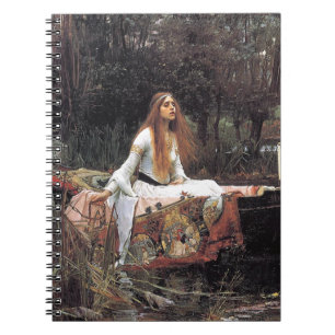 Carnet La Dame de Shalott par John W. Waterhouse