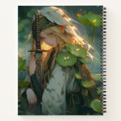 Carnet La Dame du lac Anime Imaginaire (Dos)