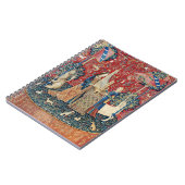 Carnet La Dame et la licorne, Audition (Côté gauche)