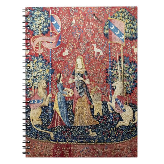 Carnet La Dame et la licorne, Odeur (Devant)