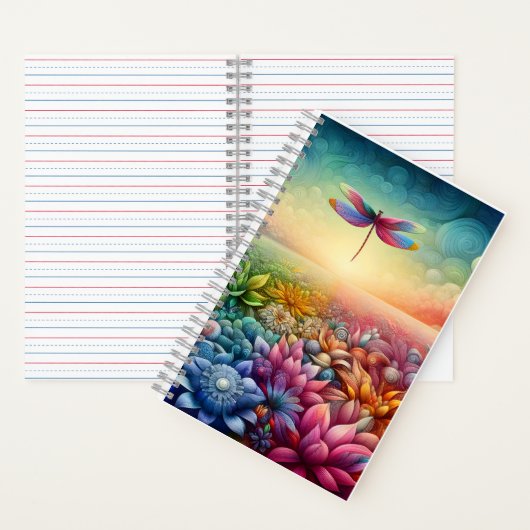 Carnet La Danse de la libellule (À l'intérieur)