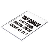 Carnet La danse de robinet n'est pas un crime (Côté gauche)