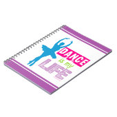Carnet La danse est ma vie (Côté gauche)