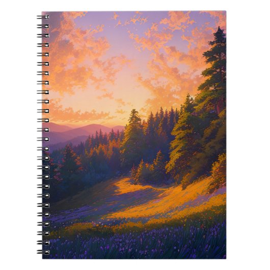 Carnet La découverte de la nature majestueuse (Devant)