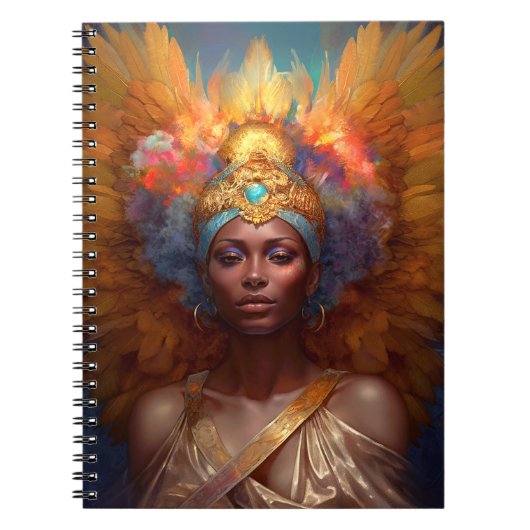 Carnet La déesse ailée Imaginaire Art (Devant)