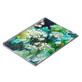 Carnet La dentelle de la reine Anne Abstraite (Côté gauche)