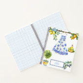 Carnet La Dolce Vita Lemon Blue Italie (Intérieur)