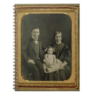 Carnet La famille de Hiller, c.1850 (daguerréotype)