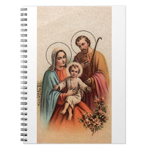 Carnet La famille sainte - Jésus, Mary, et Joseph