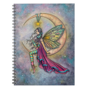 Carnet La Fée du Perchoir de Luna sur la Lune Art Fantast