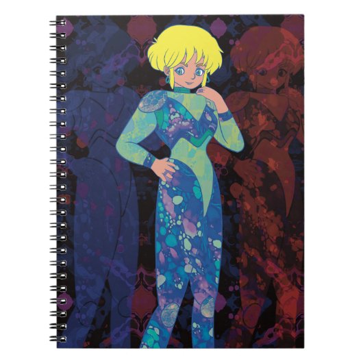 Carnet La femme de l'espace (Devant)