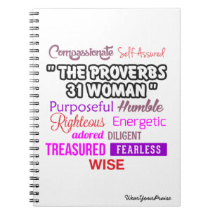 Carnet La femme des proverbes 31
