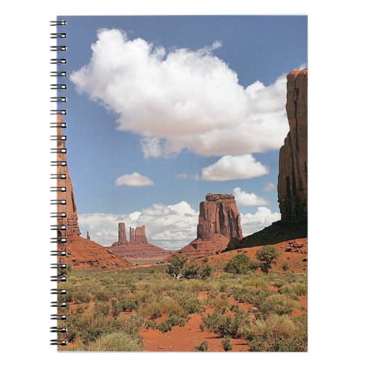 Carnet La fenêtre, vallée de monument, UT (Devant)