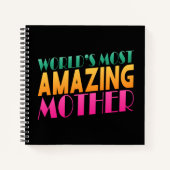 Carnet La fête des mères la plus Extraordinaire du monde (Devant)