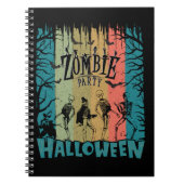 Carnet La fête des zombies (Devant)