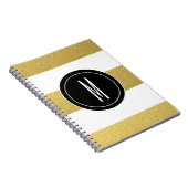 CARNET LA FEUILLE D'OR BARRE LE MONOGRAMME NOIR DE %PIPE% (Côté Droit)
