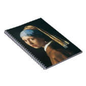 Carnet La fille avec une boucle d'oreille de perle (Côté Droit)