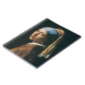 Carnet La fille avec une boucle d'oreille de perle (Côté gauche)