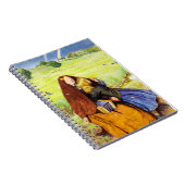 Carnet La fille aveugle par John Everett Millais (Côté Droit)