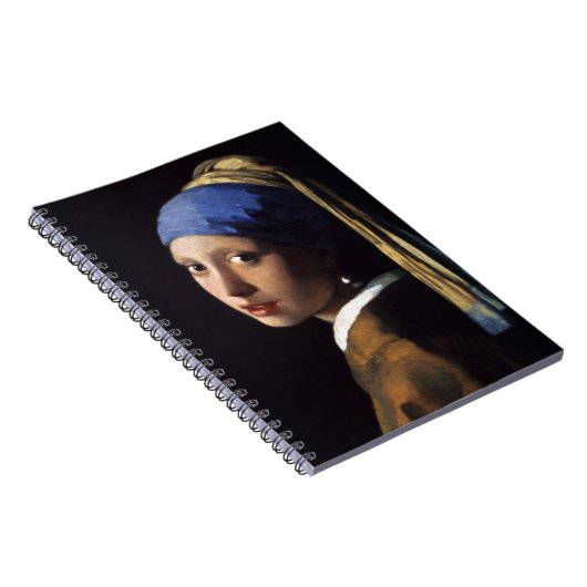 Carnet La fille de Johannes Vermeer avec une oreille perl (Côté Droit)