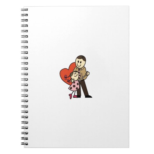 Carnet La fille du papa (Devant)