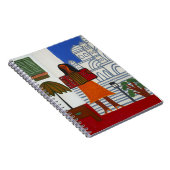 Carnet La fille gitane devant Sacre Coeur 2006 (Côté Droit)