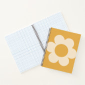 Carnet La Fleur 07 Fleur Jaune Retro Florale (Intérieur)