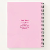 Carnet La foi chrétienne se lève et brille Bible Verse ro (Dos)