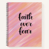 Carnet La foi sur la peur (Devant)