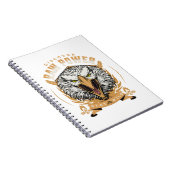 Carnet La Force Brute Citation Inspiration Message Phrase (Côté Droit)