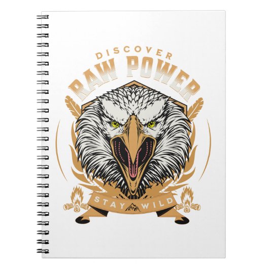 Carnet La Force Brute Citation Inspiration Message Phrase (Devant)