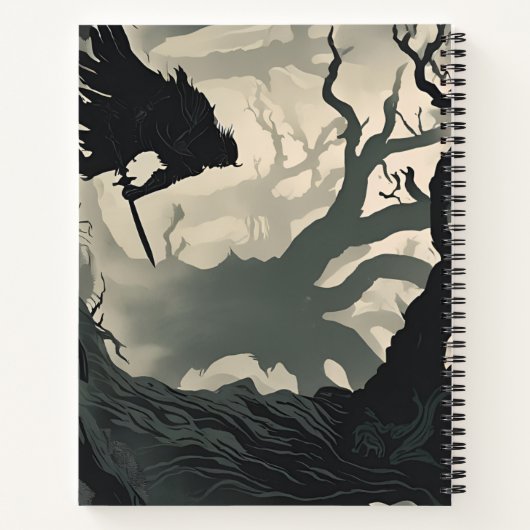 Carnet La forêt de Cryptid (Dos)