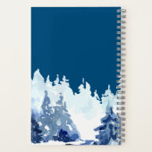 Carnet La forêt d'hiver (Verso)