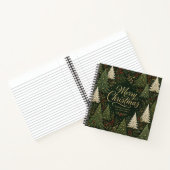 Carnet La forêt dorée de Noël (Intérieur)
