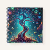 Carnet "La Forêt fantastique - Voyages imaginaires" (Devant)