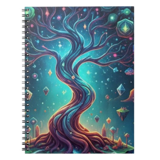 Carnet "La forêt fantastique – Voyages imaginaires" (Devant)