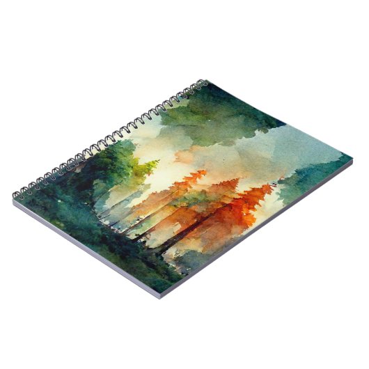 Carnet La forêt (nature) (Côté gauche)