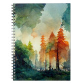 Carnet La forêt (nature) (Devant)