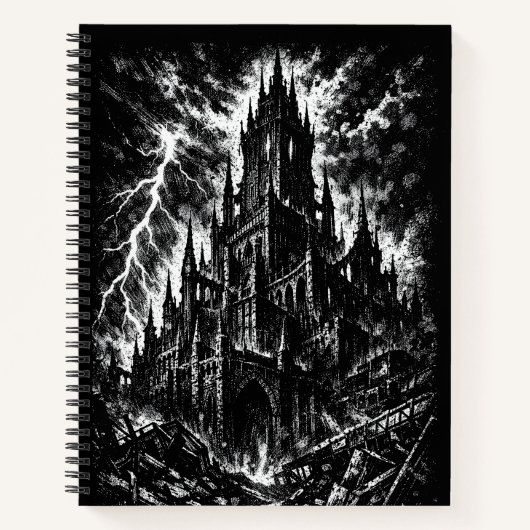 Carnet La Forteresse Noire par BurnsInHell (Devant)