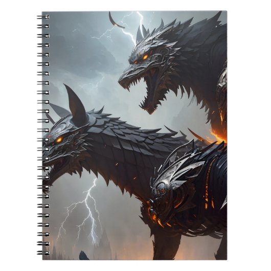 Carnet La foudre Cyborg Wolves (Devant)