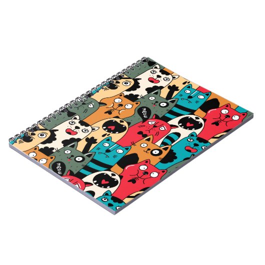 Carnet La foule des chats (Côté gauche)