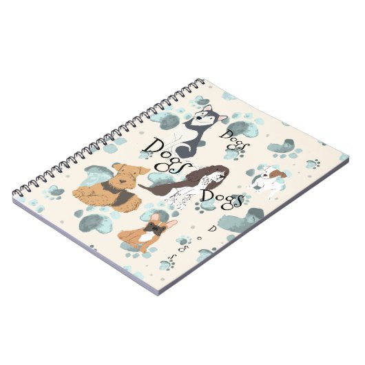 Carnet La foule des chiens (Côté gauche)