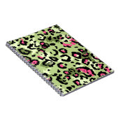 Carnet La fourrure de léopard, motif sans couture branché (Côté Droit)